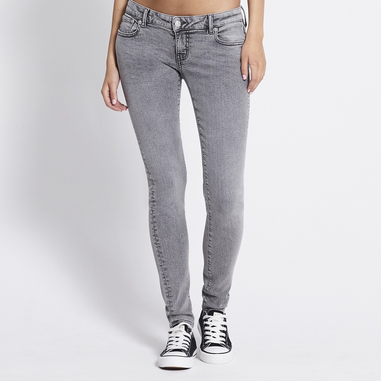 Low waist skinny jeans "Skinny Low" Grey